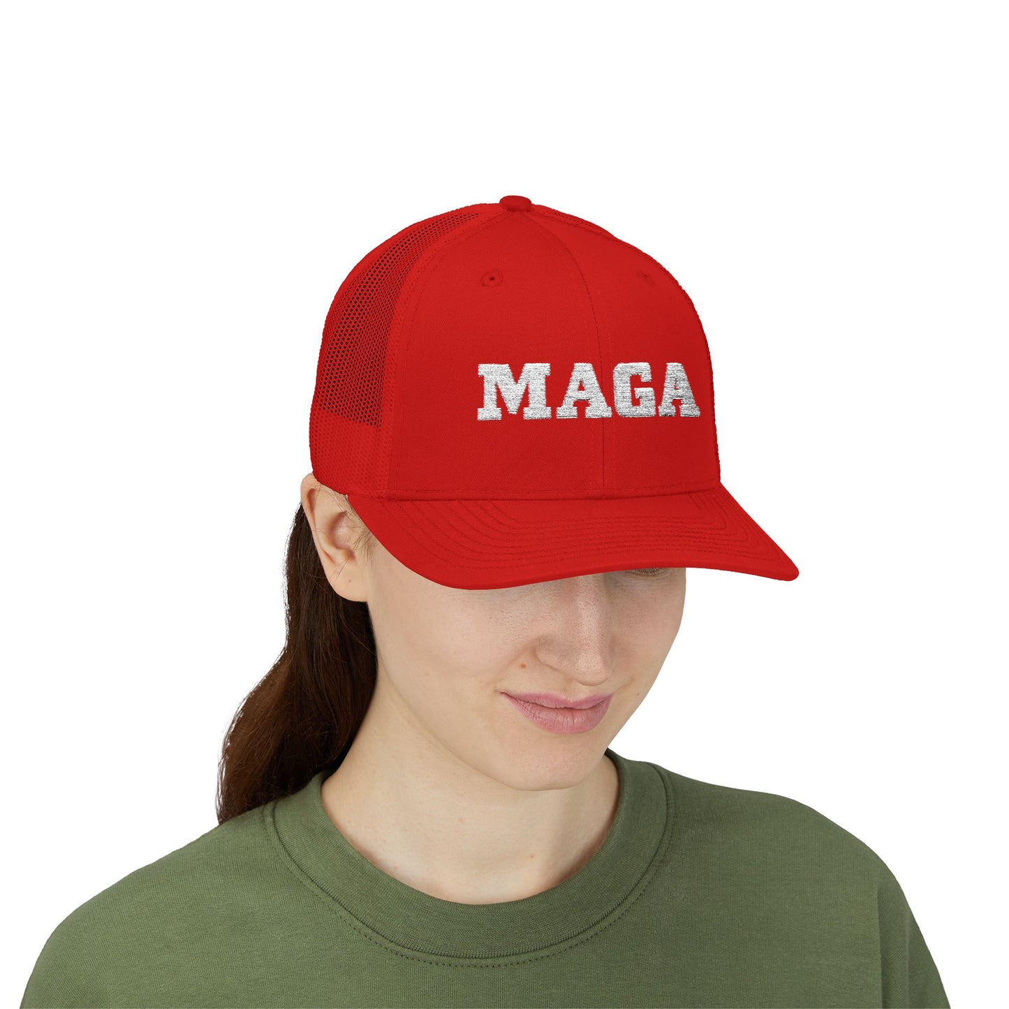 MAGA Snapback Trucker Cap - Show Your American pride with style