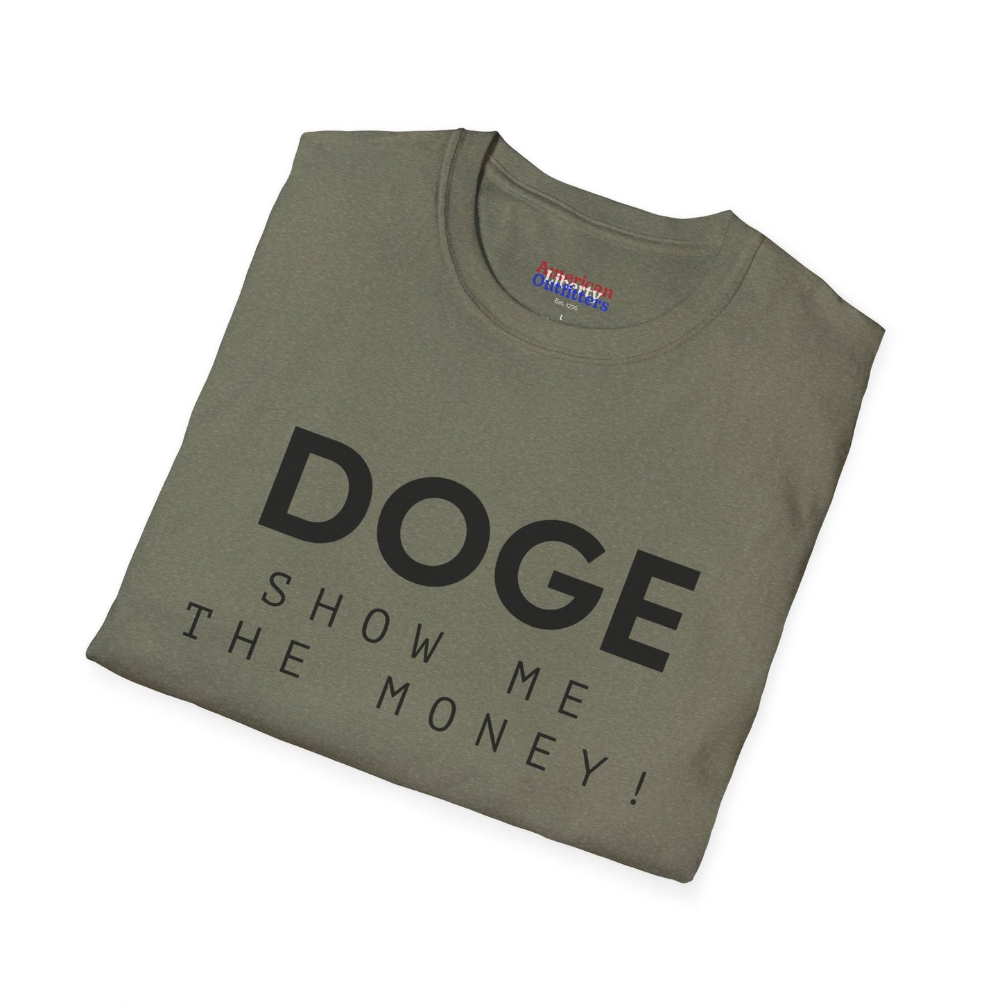 DOGE "Show Me The Money" Unisex Softstyle T-Shirt