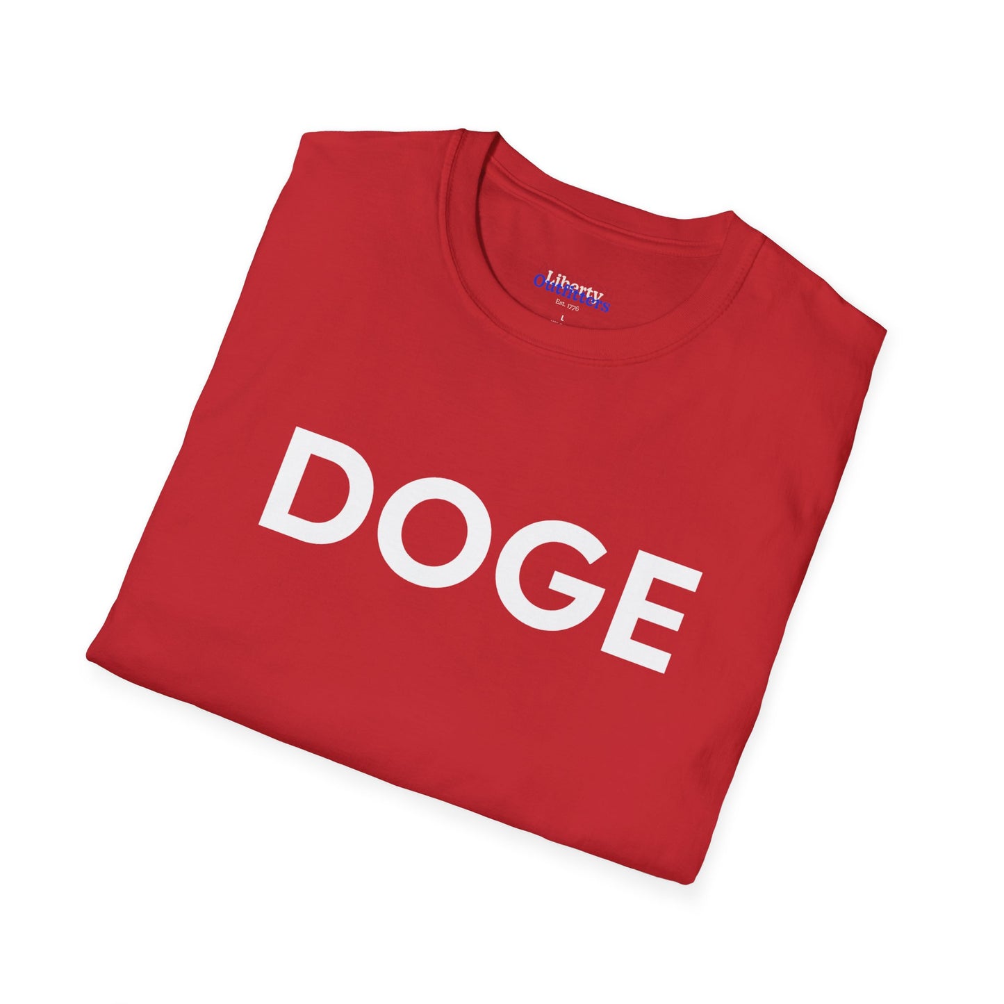 DOGE Graphic Unisex Softstyle T-Shirt - Exhibit Efficiency