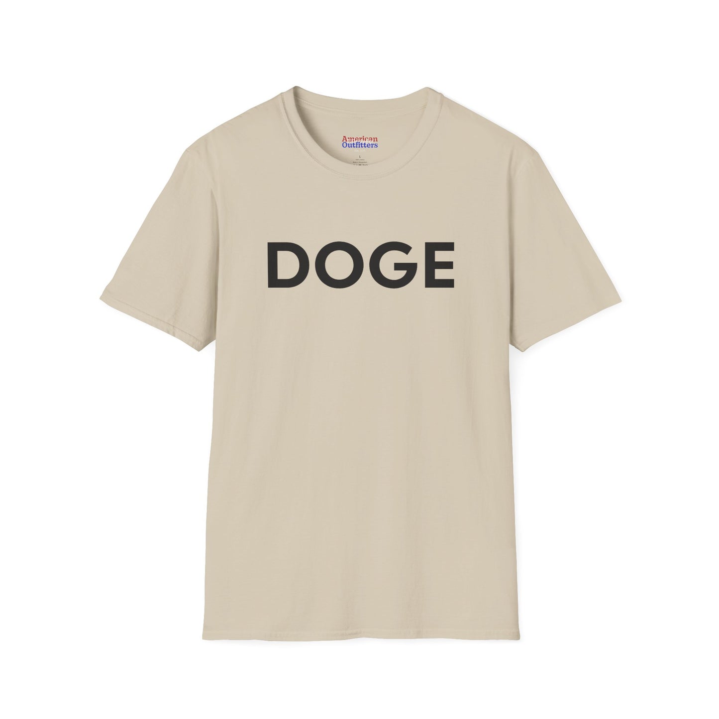 DOGE Graphic Unisex Softstyle T-Shirt - Exhibit Efficiency