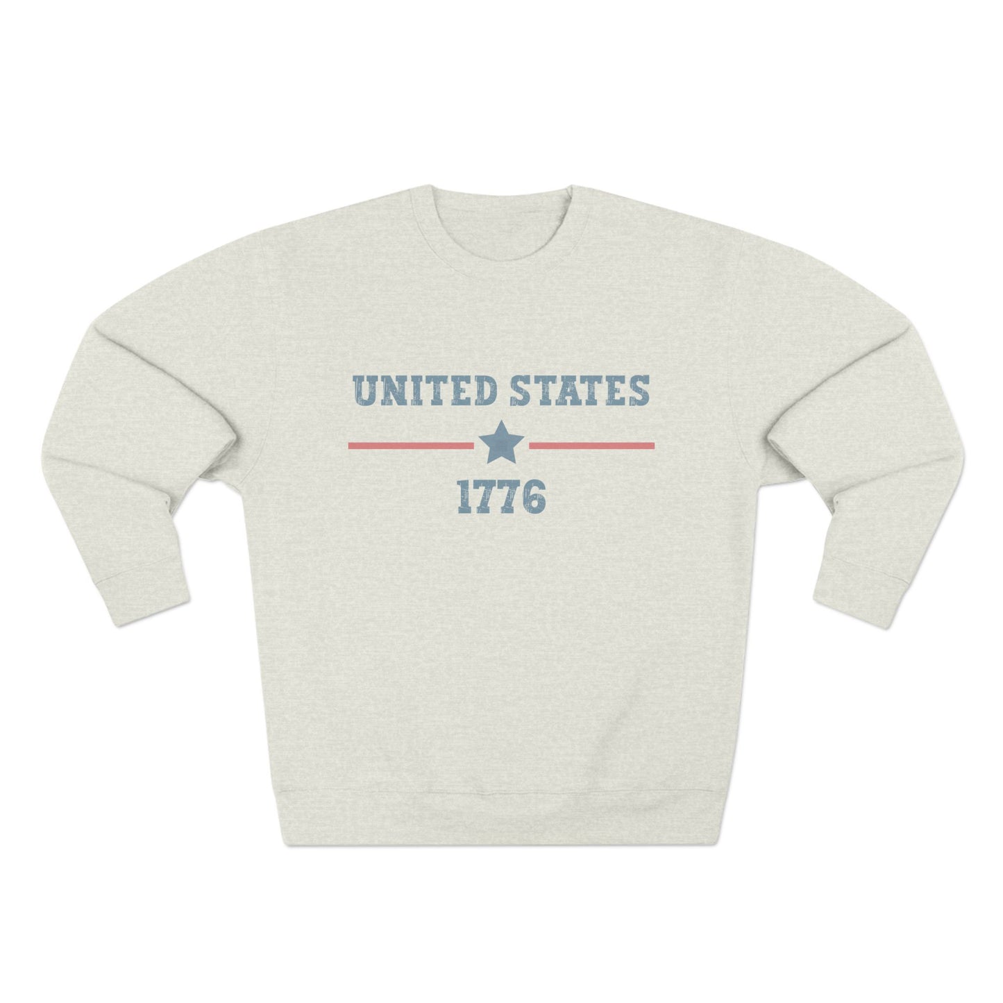 United States 1776 Vintage Crewneck - 250th Anniversary Celebration Sweatshirt
