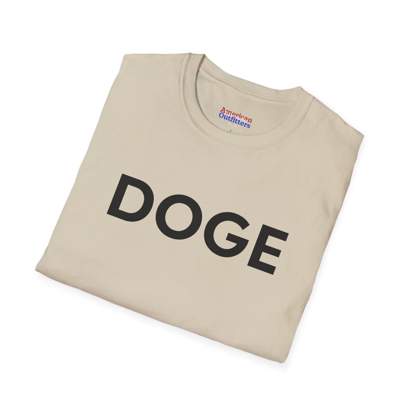 DOGE Graphic Unisex Softstyle T-Shirt - Exhibit Efficiency