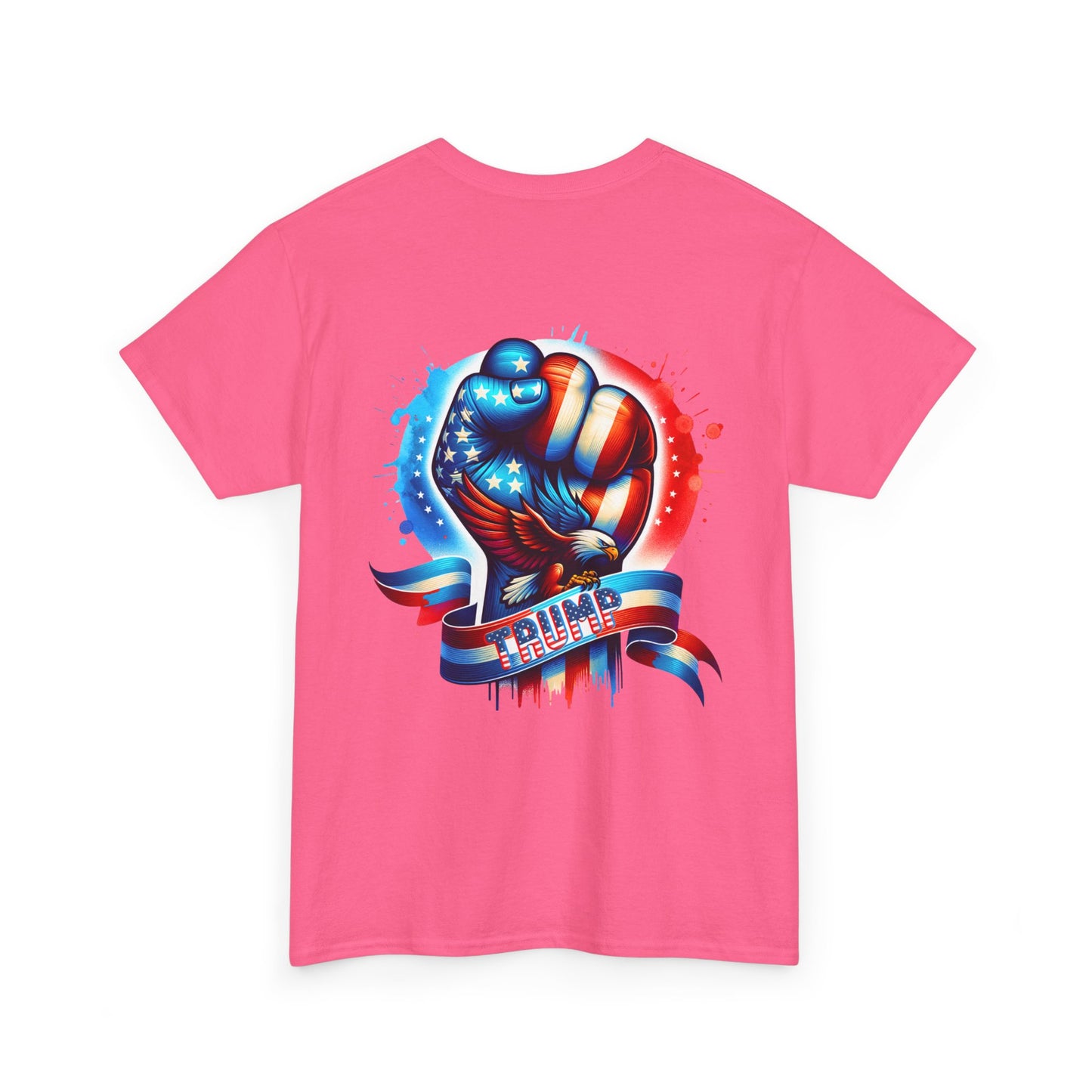 Patriotic Eagle Fist Unisex Heavy Cotton Tee - 45/47 Design