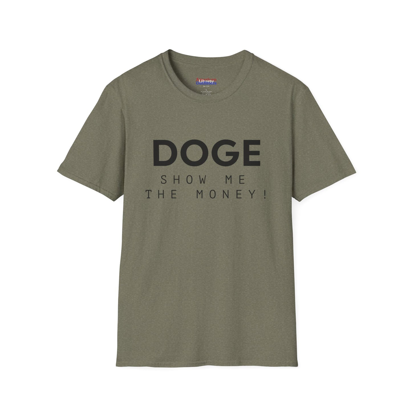 DOGE "Show Me The Money" Unisex Softstyle T-Shirt