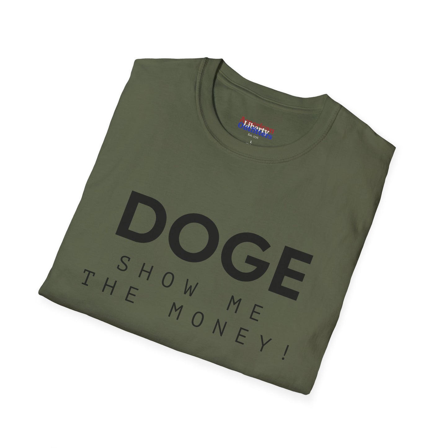 DOGE "Show Me The Money" Unisex Softstyle T-Shirt