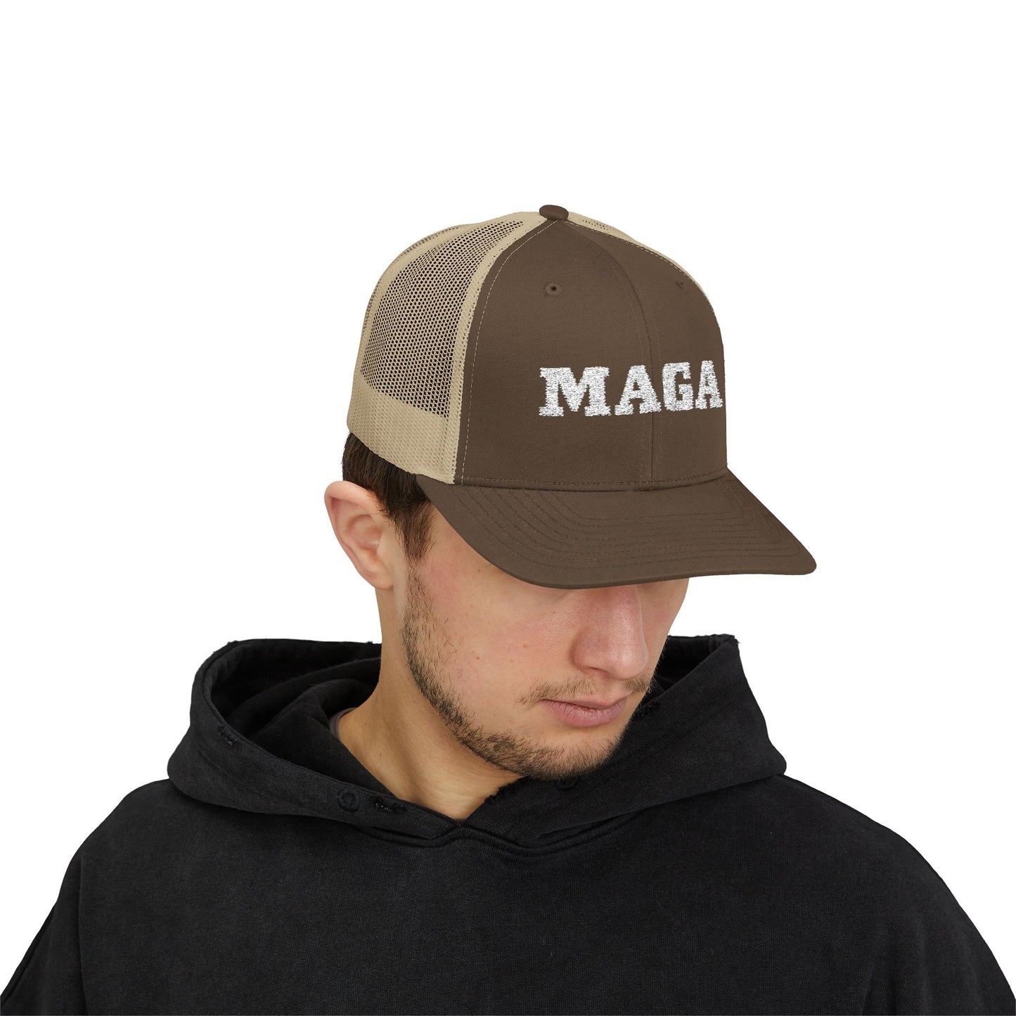 MAGA Snapback Trucker Cap - Show Your American pride with style