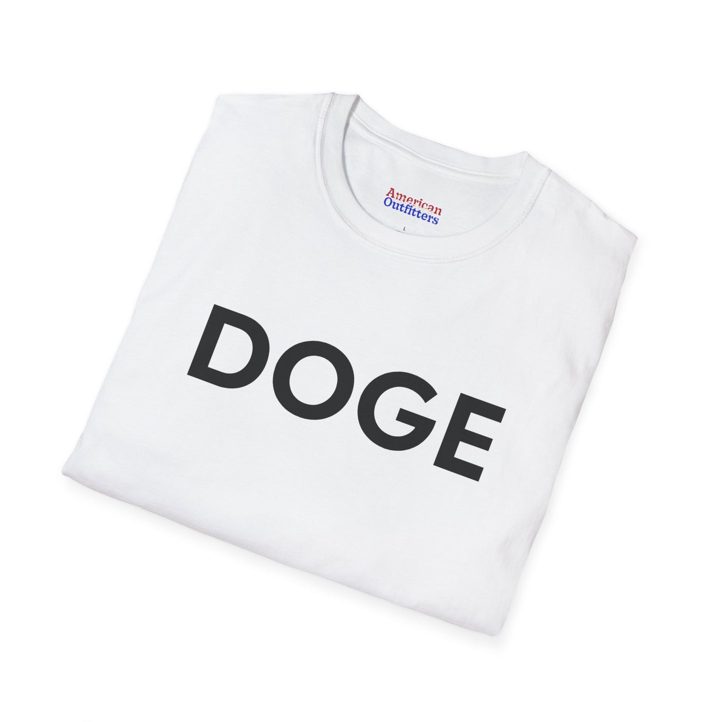 DOGE Graphic Unisex Softstyle T-Shirt - Exhibit Efficiency