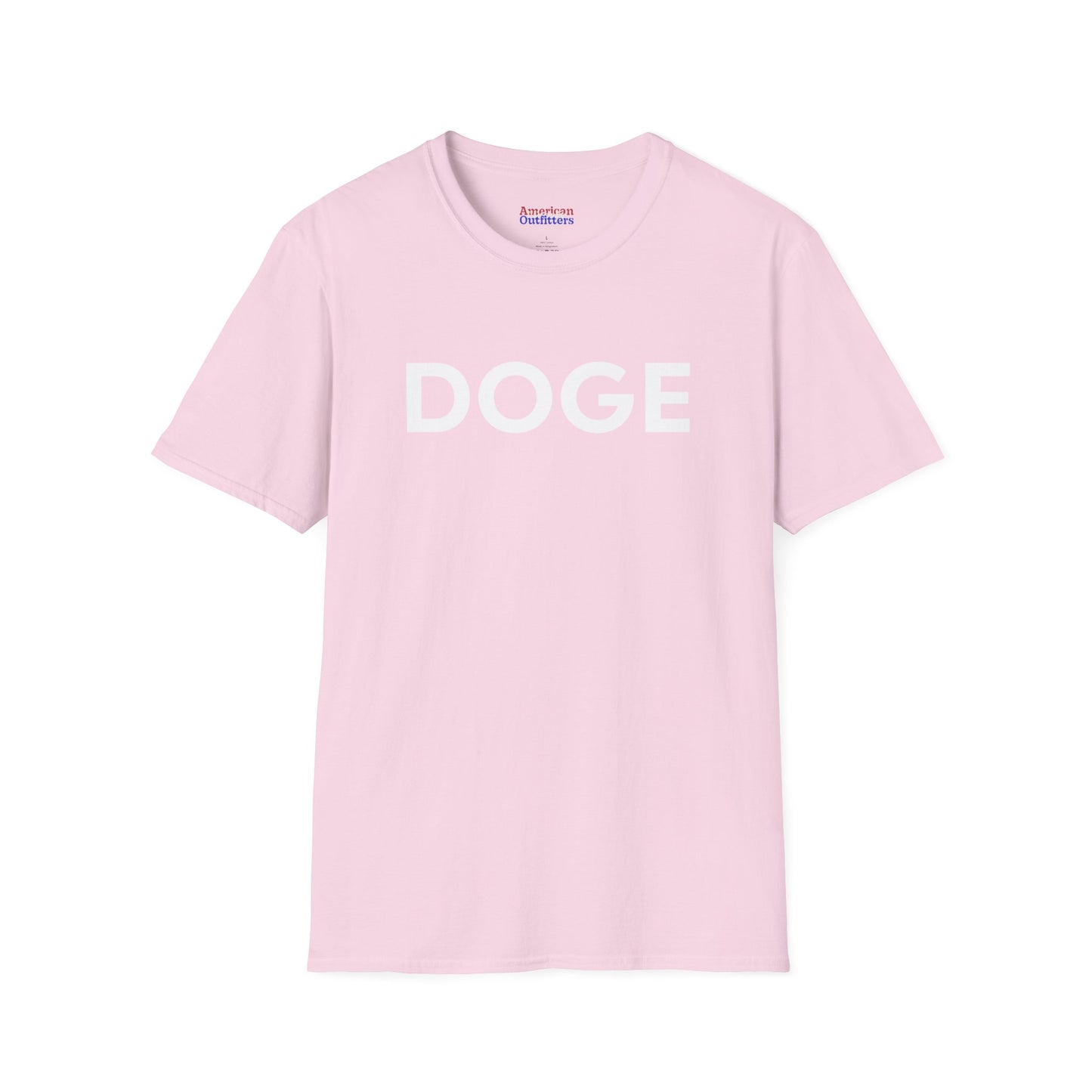 DOGE Graphic Unisex Softstyle T-Shirt - Exhibit Efficiency