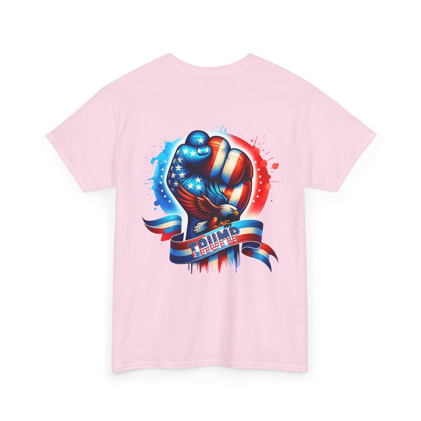 Patriotic Eagle Fist Unisex Heavy Cotton Tee - 45/47 Design