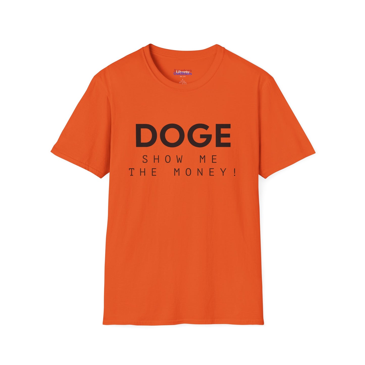 DOGE "Show Me The Money" Unisex Softstyle T-Shirt