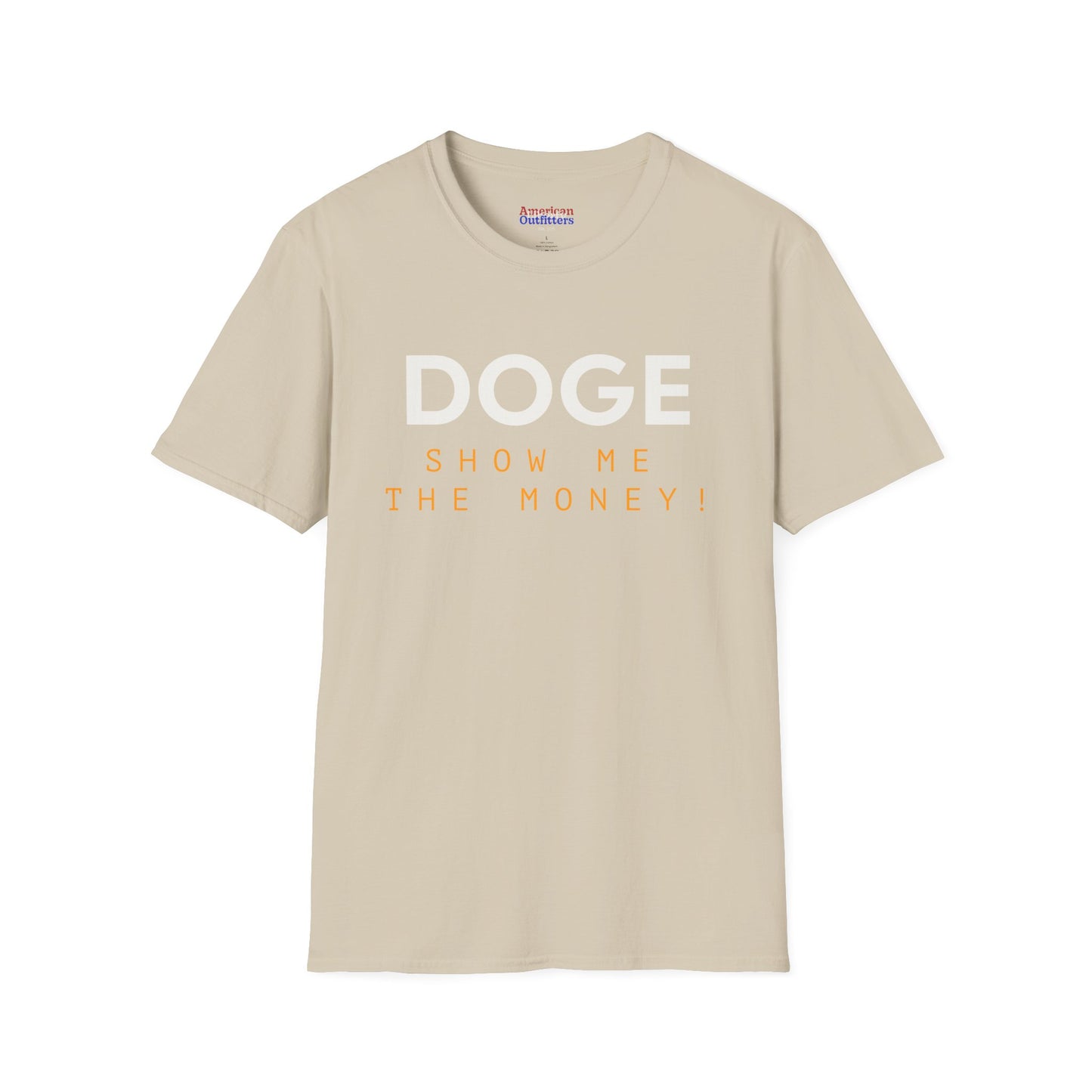 DOGE "Show Me The Money" Unisex Softstyle T-Shirt