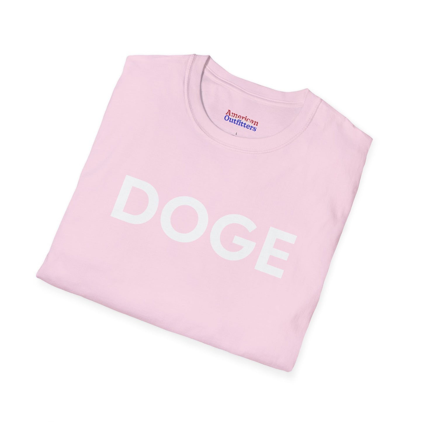 DOGE Graphic Unisex Softstyle T-Shirt - Exhibit Efficiency