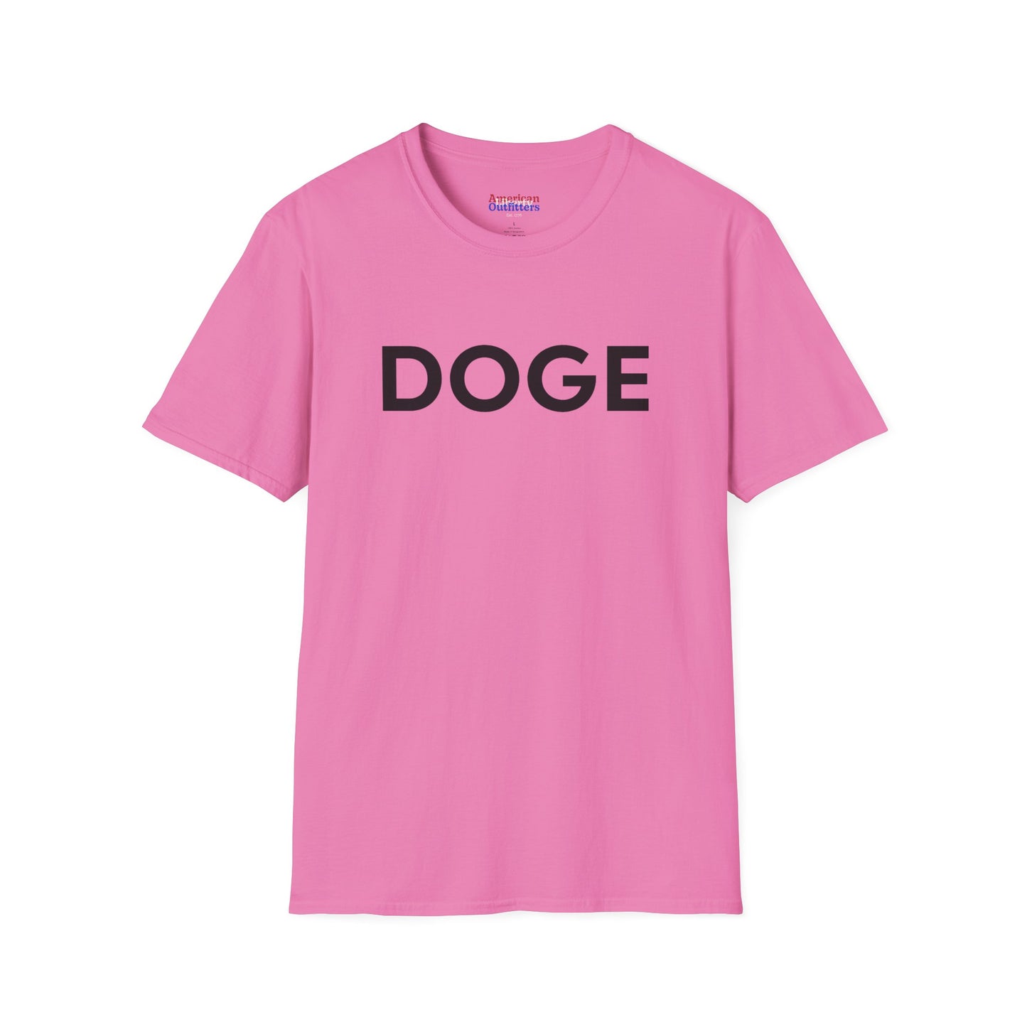 DOGE Graphic Unisex Softstyle T-Shirt - Exhibit Efficiency